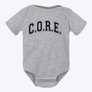 C.o.r.e. Academy Varsity Arch Baby Onesie