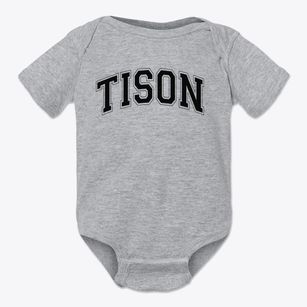 Tison Junior High School Varsity Arch Baby Onesie