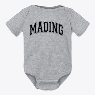 Mading Elementary School Varsity Arch Baby Onesie