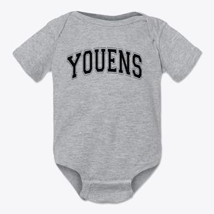 Youens Elementary School Varsity Arch Baby Onesie