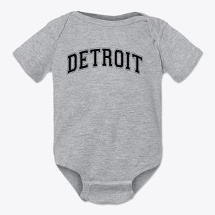 Detroit Elementary School Varsity Arch Baby Onesie