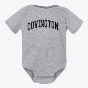 Covington Middle School Varsity Arch Baby Onesie