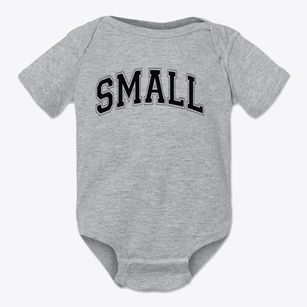 Small Middle School Varsity Arch Baby Onesie