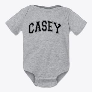 Casey Elementary School Varsity Arch Baby Onesie