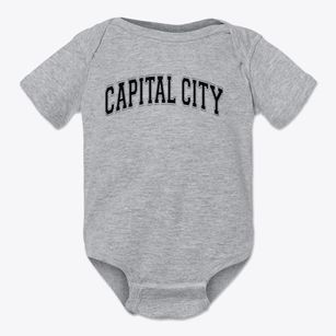 Capital City Youth Association Varsity Arch Baby Onesie