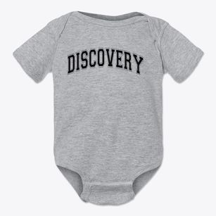 Discovery Elementary School Varsity Arch Baby Onesie
