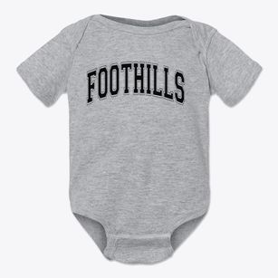 Foothills Elementary School Varsity Arch Baby Onesie