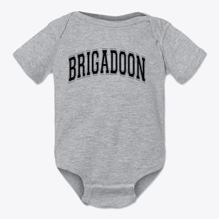 Brigadoon Elementary School Varsity Arch Baby Onesie
