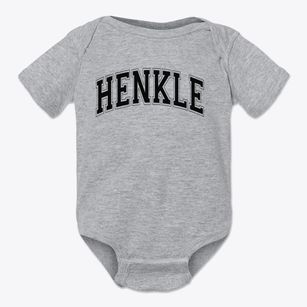 Henkle Middle School Varsity Arch Baby Onesie