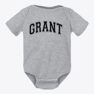 Grant Elementary School Varsity Arch Baby Onesie