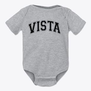 Vista Middle School Varsity Arch Baby Onesie
