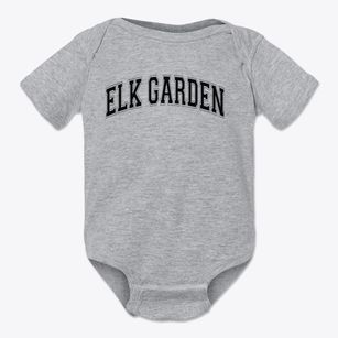 Elk Garden School Varsity Arch Baby Onesie