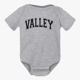 Valley Varsity Arch Baby Onesie