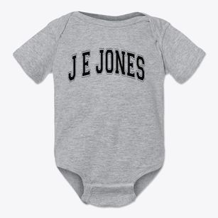 J E Jones Elementary School Varsity Arch Baby Onesie