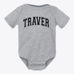 Traver Elementary School Varsity Arch Baby Onesie