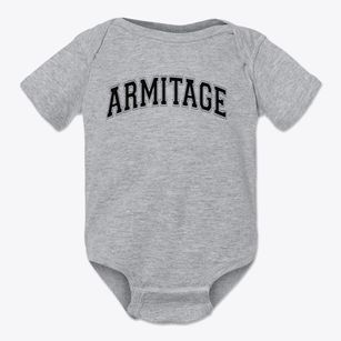 Armitage Academy Varsity Arch Baby Onesie