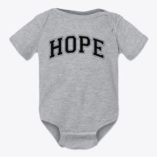 Hope Christian School Varsity Arch Baby Onesie
