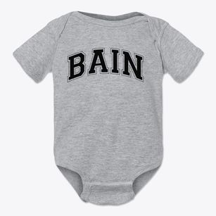Bain Elementary School Varsity Arch Baby Onesie