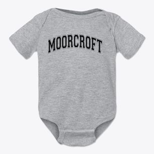 Moorcroft High School Varsity Arch Baby Onesie