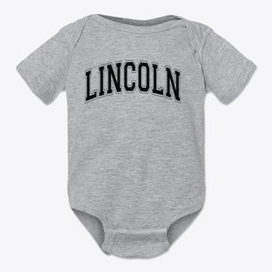 Lincoln Elementary School Varsity Arch Baby Onesie