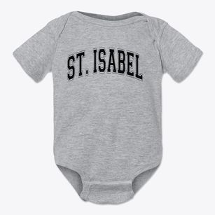 Saint Isabel School Varsity Arch Baby Onesie