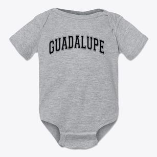 Guadalupe Elementary School Varsity Arch Baby Onesie