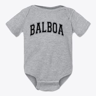 Balboa Elementary School Varsity Arch Baby Onesie