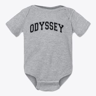 Odyssey School Varsity Arch Baby Onesie