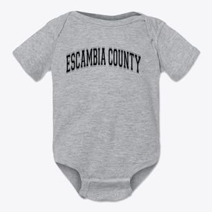 Escambia County High School Varsity Arch Baby Onesie