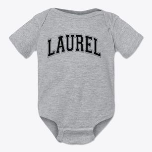 Laurel Intermediate School Varsity Arch Baby Onesie