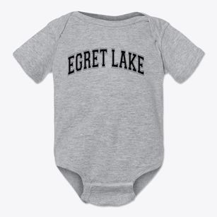 Egret Lake Community School Varsity Arch Baby Onesie