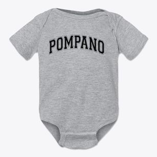 Pompano High School Varsity Arch Baby Onesie