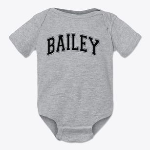 Bailey Middle School Varsity Arch Baby Onesie