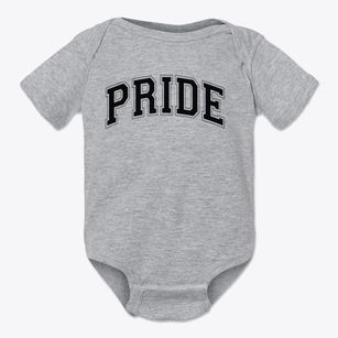 Pride Elementary School Varsity Arch Baby Onesie