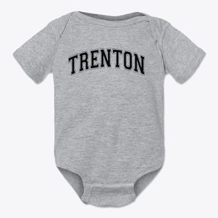 Trenton Elementary School Varsity Arch Baby Onesie