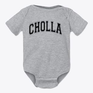 Cholla Elementary School Varsity Arch Baby Onesie