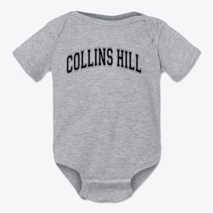 Collins Hill High School Varsity Arch Baby Onesie