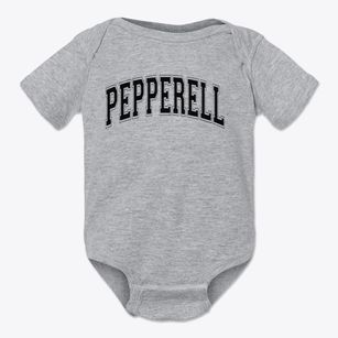 Pepperell Primary School Varsity Arch Baby Onesie