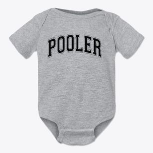 Pooler Elementary School Varsity Arch Baby Onesie