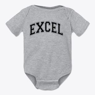 Excel Christian Academy Varsity Arch Baby Onesie