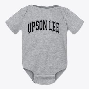 Upson Lee Pre-k Center Varsity Arch Baby Onesie