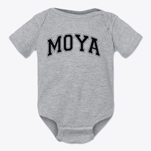 Moya Elementary School Varsity Arch Baby Onesie