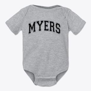 Myers Middle School Varsity Arch Baby Onesie