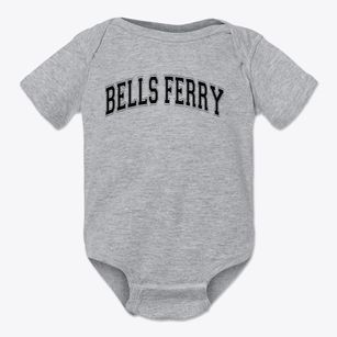 Bells Ferry Elementary School Varsity Arch Baby Onesie