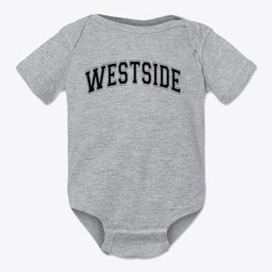 Westside Middle School Varsity Arch Baby Onesie