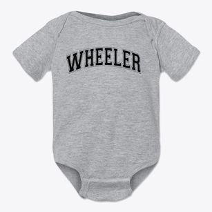 Wheeler Intermediate School Varsity Arch Baby Onesie