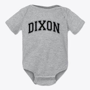 Dixon High School Varsity Arch Baby Onesie