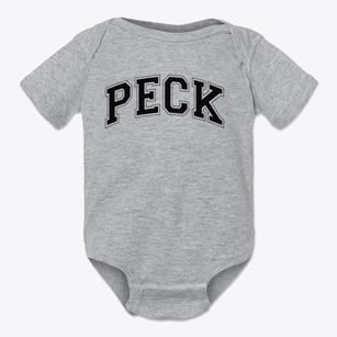 Peck Elementary School Varsity Arch Baby Onesie