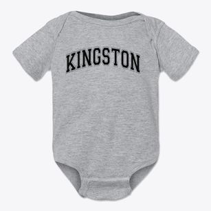 Kingston Elementary School Varsity Arch Baby Onesie