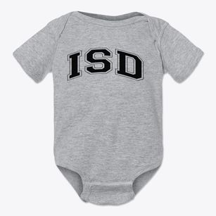 Illinois School For The Deaf Varsity Arch Baby Onesie